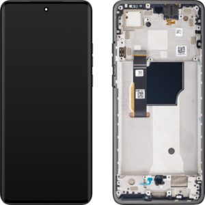 Ecran LCD Display Motorola Edge 40 Neo Negru Cu Rama