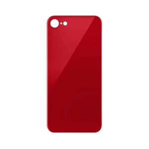 Capac Baterie Apple iPhone 8 Rosu, cu gaura camera mare