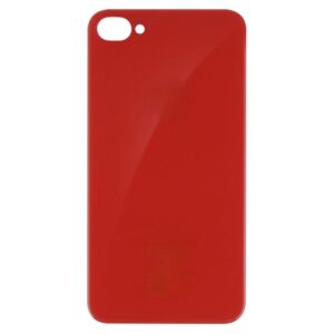 Capac Baterie Apple iPhone 8 Plus Rosu, cu gaura camera mare