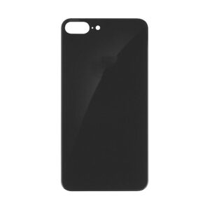 Capac Baterie Apple iPhone 8 Plus Negru, cu gaura camera mare
