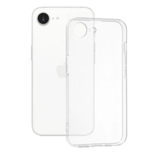 Husa Clear Silicon iPhone 16e, iPhone 17e Transparenta