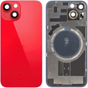 Capac Baterie iPhone 14 Rosu Complet Cu Rama