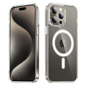 Husa MagSafe iPhone 15 Pro Transparenta