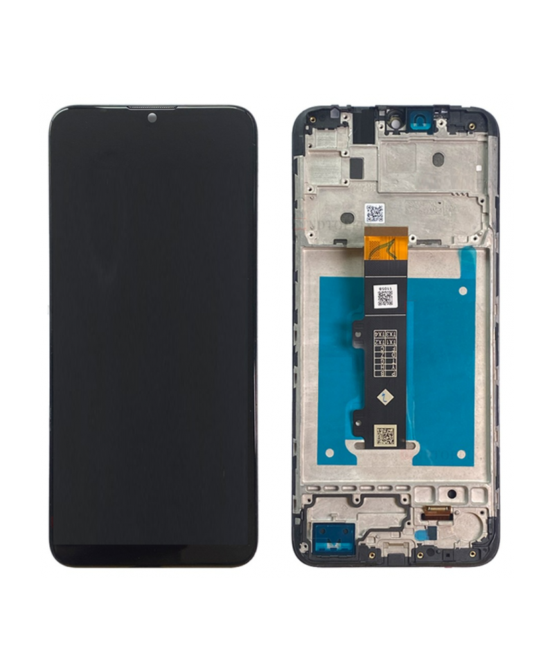Ecran LCD Display Motorola Moto E20, XT-2155 Negru Cu Rama