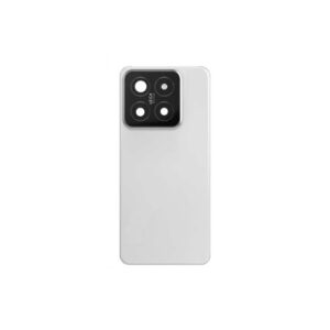 Capac Baterie Cu Geam Camera Xiaomi 14 Pro Alb