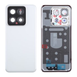 Capac Baterie Cu Geam Camera Xiaomi 14 Alb, 23127PN0CC, 23127PN0CG