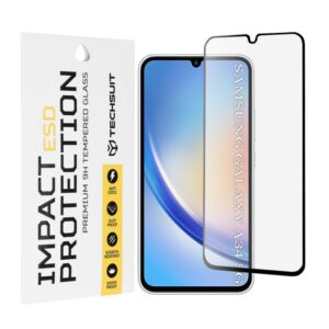 Geam Soc Protector Techsuit ESD Full Cover, Samsung Galaxy A34 5G