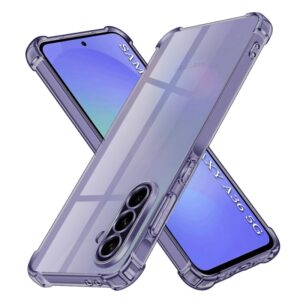 HusaTechsuit Clear Silicone Samsung Galaxy A36 5G, A56 5G Clear SparkleSKIN