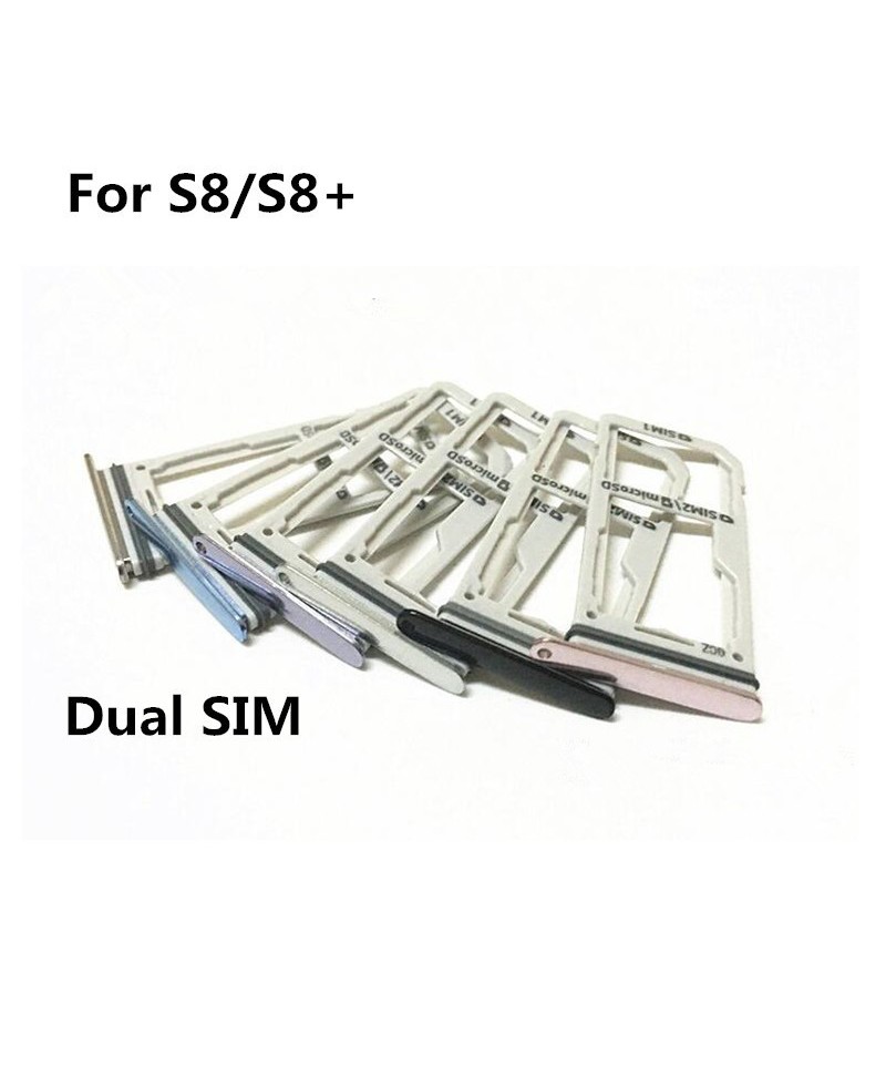 Suport Sim Samsung Galaxy S8 G950F / G955 Argintiu
