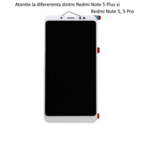 Ecran LCD Display Xiaomi Redmi Note 5, Note 5 Pro Alb