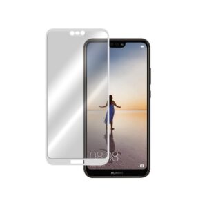 Geam Soc Protector Full LCD 5D Huawei P20 Lite Alb