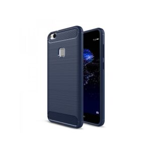 Husa Carbon Fiber Apple iPhone XS Max 6.5 Albastra