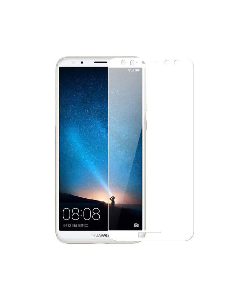 Geam Soc Protector Full LCD 5D Apple iPhone XS Max 6.5 Alb