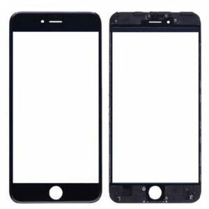 Geam cu Rama + OCA Apple iPhone 7 Alb