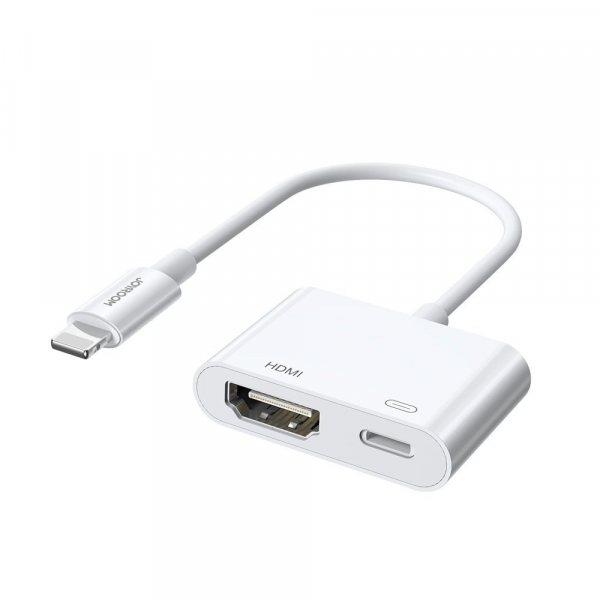 Adaptor Audio si Video Lightning - HDMI / Lightning Joyroom S-H141, Alb