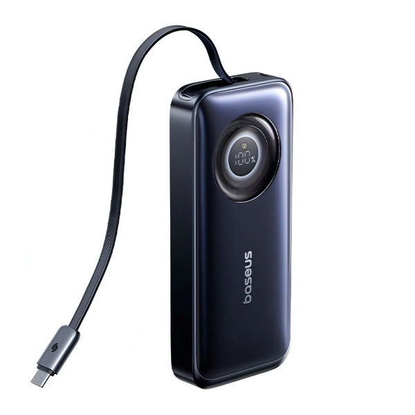 Baterie Externa Baseus EnerCore CR11, 20000mAh, 67W, PD, 2 x USB-C, Neagra E0027H00
