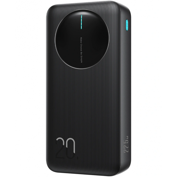 Baterie Externa Joyroom JR-PBF14 Pro, 20000mAh, 22.5W, QC + PD, 1 x USB-C - 2 x USB-A, Neagra