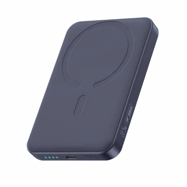 Baterie Externa Wireless Baseus EnerFill FM11 Ultra-Mini, 10000mAh, 22.5W, PD + FQI, 1 x QI - 1 x USB-C, Gri E0026602