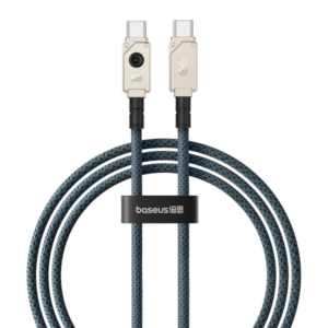 Cablu Date si Incarcare USB-C - USB-C Baseus Unbreakable, 100W, 2m, Alb P10355800221-01