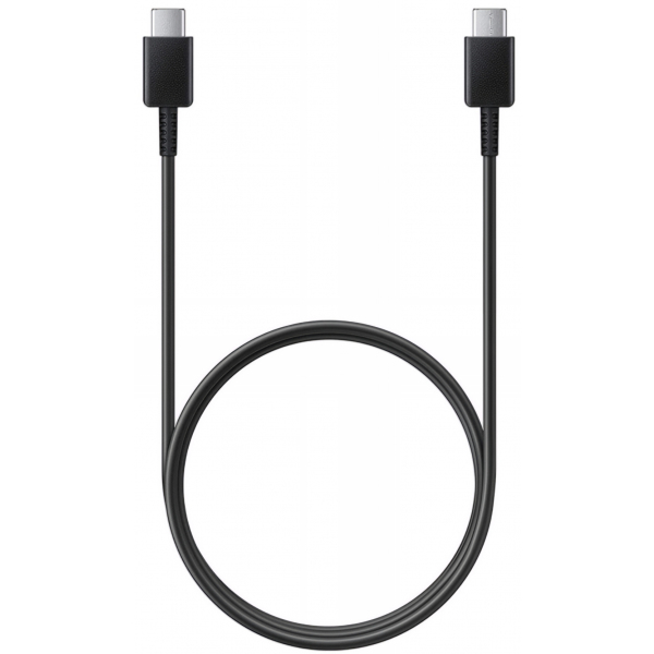 Cablu Date si Incarcare USB-C - USB-C Samsung, 25W, 1.8m, Negru GP-TOU021RFFBW