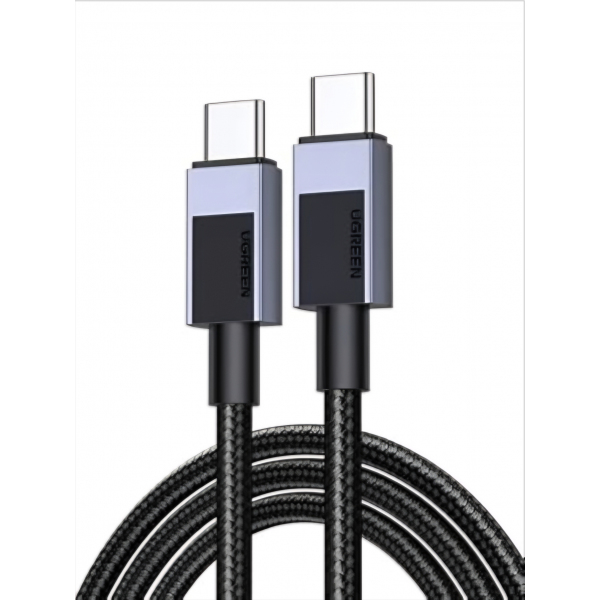 Cablu Date si Incarcare USB-C - USB-C UGREEN L512, 100W, 2m, Gri