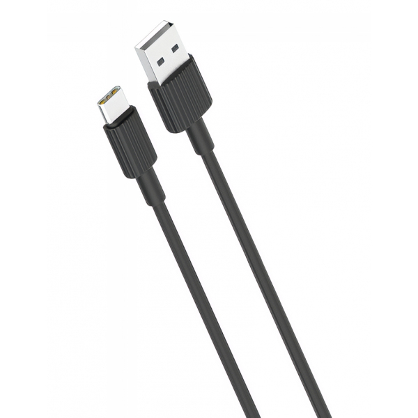 Cablu Date si Incarcare USB-A - USB-C XO Design NB156, 18W, 1m, Negru