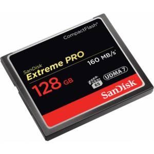 Card Memorie CompactFlash SanDisk Extreme Pro, 128Gb, UDMA 7 SDCFXPS-128G-X46