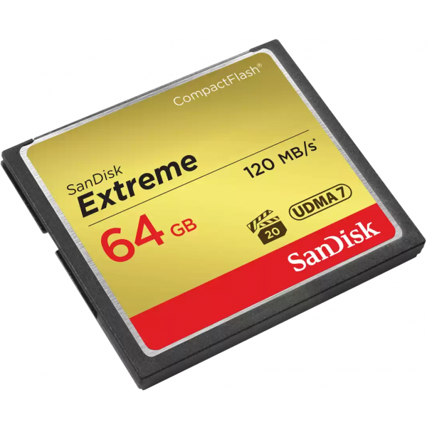 Card Memorie CompactFlash SanDisk Extreme, 64Gb, UDMA 7 SDCFXSB-064G-G46