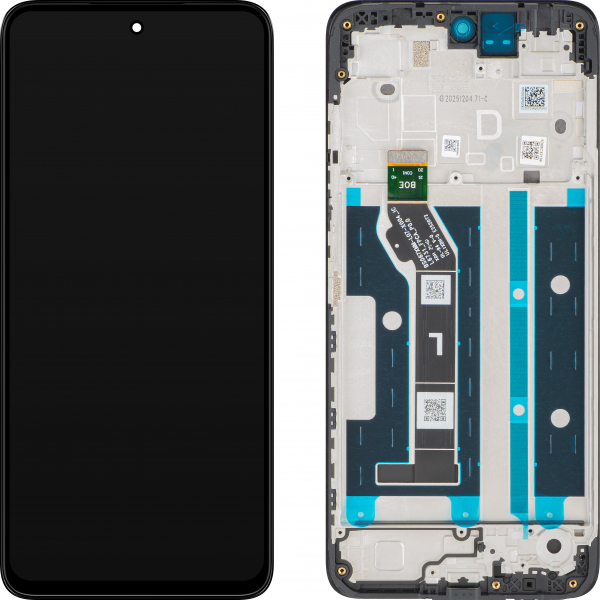 Display cu Touchscreen Motorola Moto G17 Power, cu Rama, Bleumarin (Pantone Evening Blue), Service Pack 5D68C32196