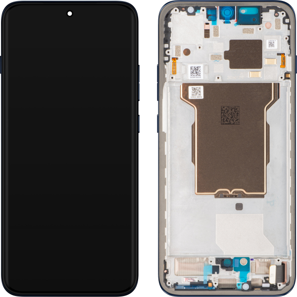 Display cu Touchscreen Motorola Edge 70 Pro+ / Edge 70 Pro, cu Rama, Bleumarin (Pantone Titan), Service Pack 5D68C32420