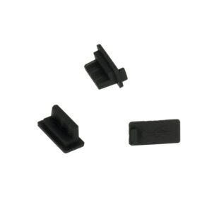 Dop Anti Praf Port OEM, microUSB, Set 10 bucati, Negru