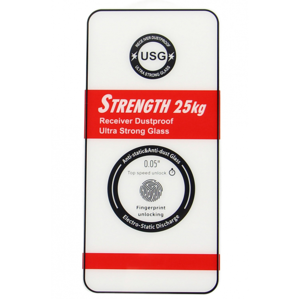 Folie de protectie Ecran OEM Ultra Strong 25KG pentru Samsung Galaxy S26 S942, Sticla Securizata, Full Glue, 2.5D, Neagra