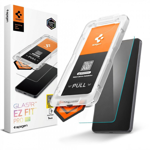 Folie de protectie Ecran Spigen GlastR EZ FIT Pro HD pentru Samsung Galaxy S26 Ultra S948, Sticla Securizata, Full Glue AGL11074