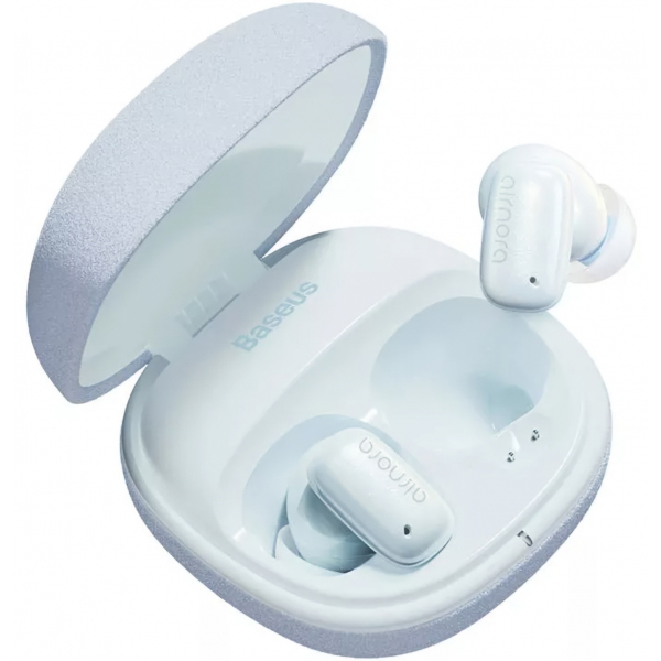 Handsfree Bluetooth Baseus AirNora 2, TWS, ANC, Albastru NGTW320203
