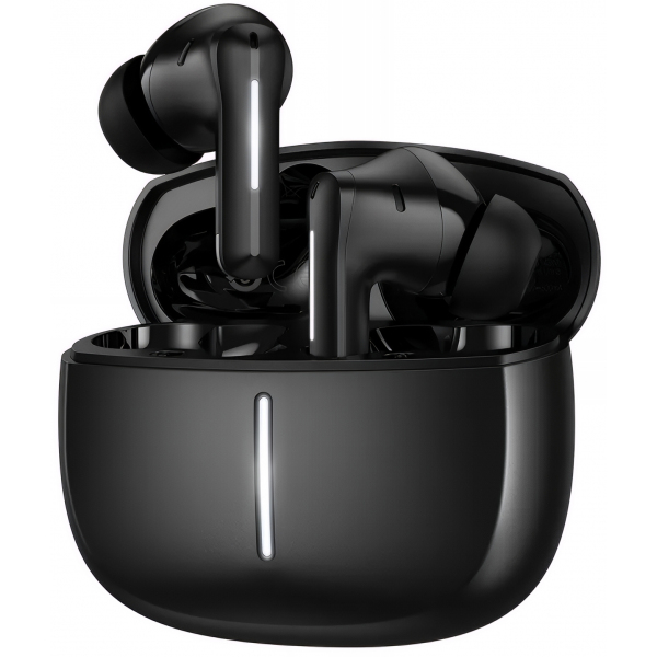 Handsfree Bluetooth HOCO EQ34 Plus, TWS, ANC, Negru