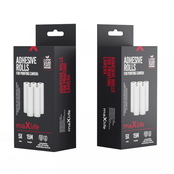 Hartie Foto MaXlife pentru Camera Digitala MXPC-100, Set 5 bucati