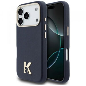 Husa MagSafe pentru Apple iPhone 18 Pro / 17 Pro, Karl Lagerfeld, Karl Head Logo, Albastra