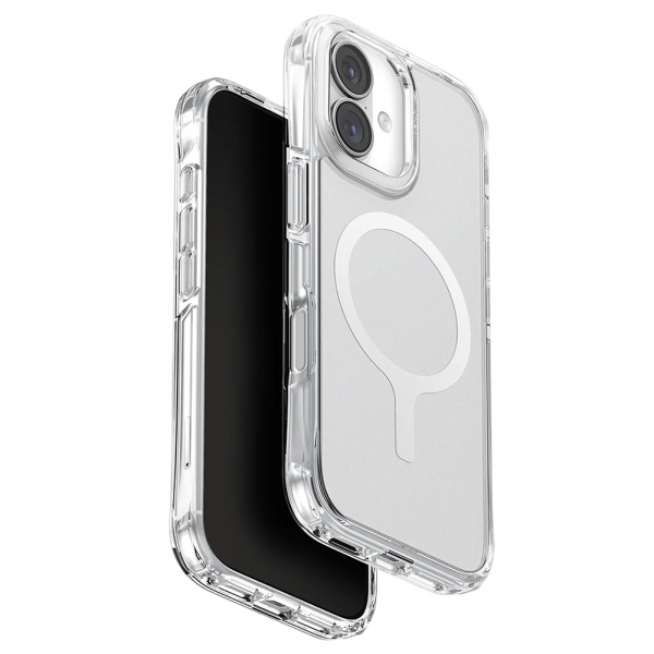 Husa MagSafe pentru Apple iPhone 17, UNIQ, LifePro Xtreme MagClick, Transparenta