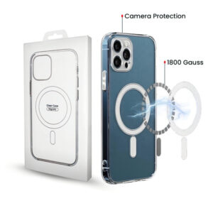 Husa MagSafe pentru Samsung Galaxy S26 Ultra S948, OEM, 1800 Gauss, Transparenta