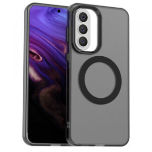 Husa MagSafe pentru Samsung Galaxy A37 5G, Techsuit, CandyCase, Neagra