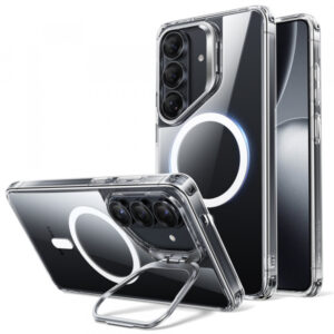 Husa MagSafe pentru Samsung Galaxy S26 Plus S947, ESR, Classic Hybrid Kickstand, Transparenta
