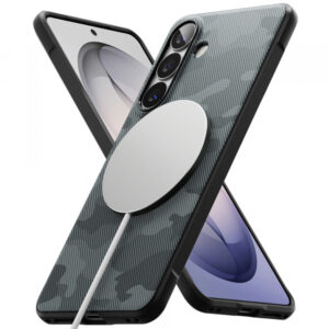 Husa MagSafe pentru Samsung Galaxy S26 S942, Ringke, Onyx, Camuflaj