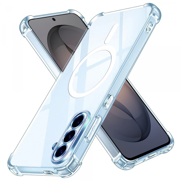 Husa MagSafe pentru Samsung Galaxy S26 S942, Techsuit, Shockproof, Transparenta