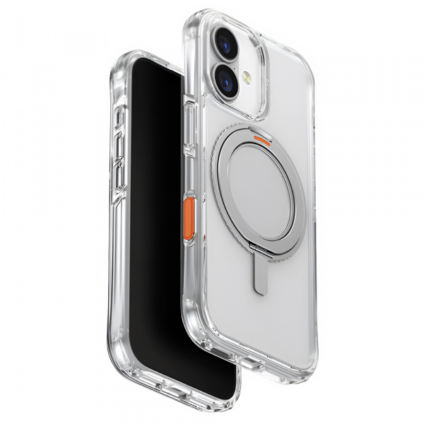 Husa pentru Apple iPhone 17, UNIQ, Swivix, Argintie