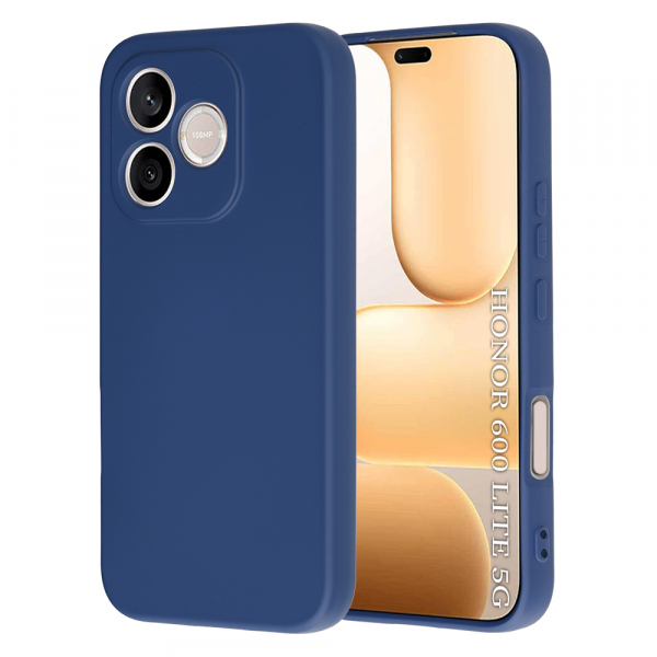 Husa pentru Honor 600 Lite, Techsuit, SoftFlex, Bleumarin