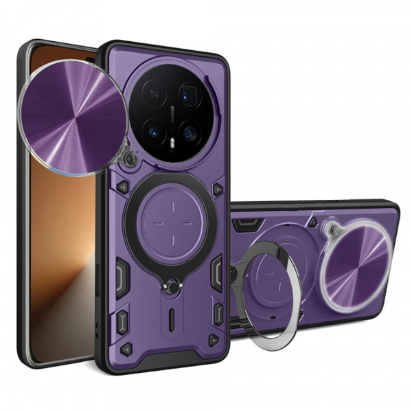 Husa pentru Honor Magic8 Pro, Techsuit, CamGuard Pro, Mov
