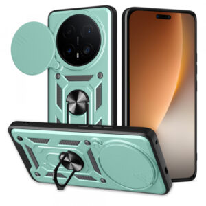 Husa pentru Honor Magic8 Pro, Techsuit, CamShield, Verde