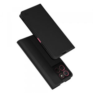 Husa pentru Motorola Moto G67 Power / G57 Power, Techsuit, Magskin Book, Neagra