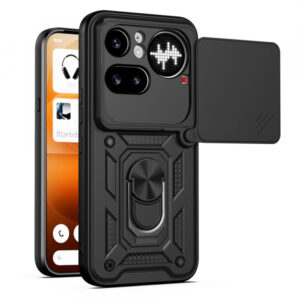 Husa pentru Nothing Phone (4a) Pro, Techsuit, CamShield, Neagra