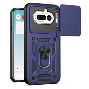 Husa pentru Nothing Phone (4a), Techsuit, CamShield, Albastra